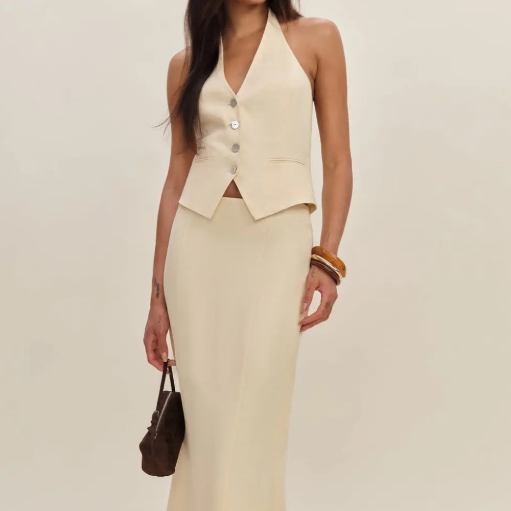 NEW NWT Reformation Hazen Linen Two Piece